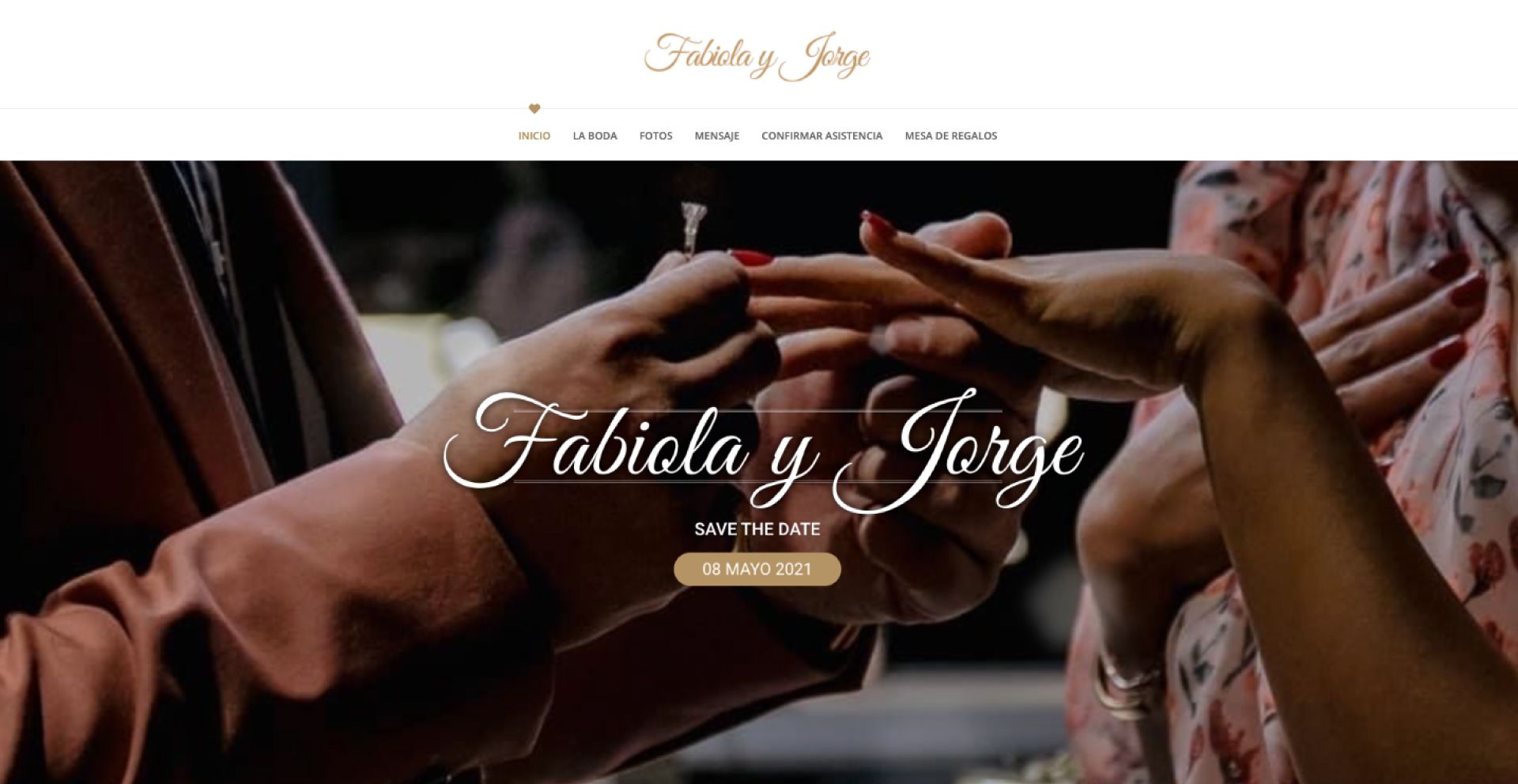 Fabiola y Jorge