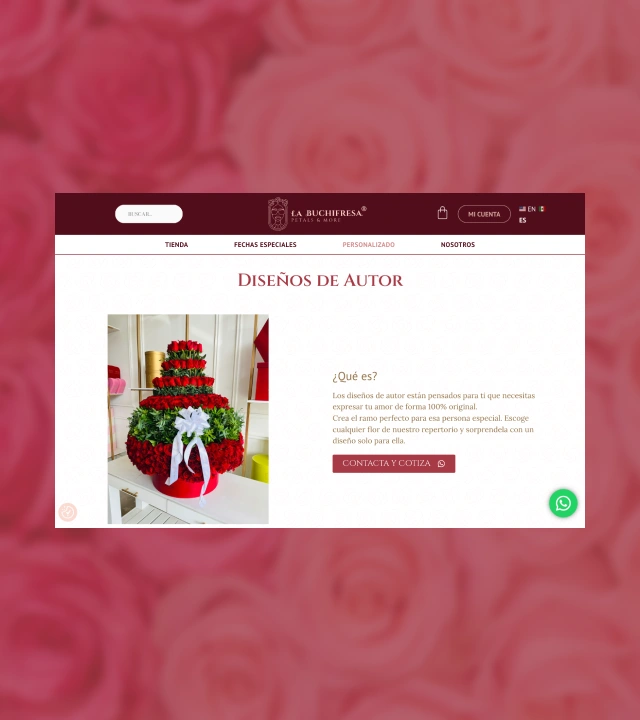E-Commerce La Buchifresa Selfish
