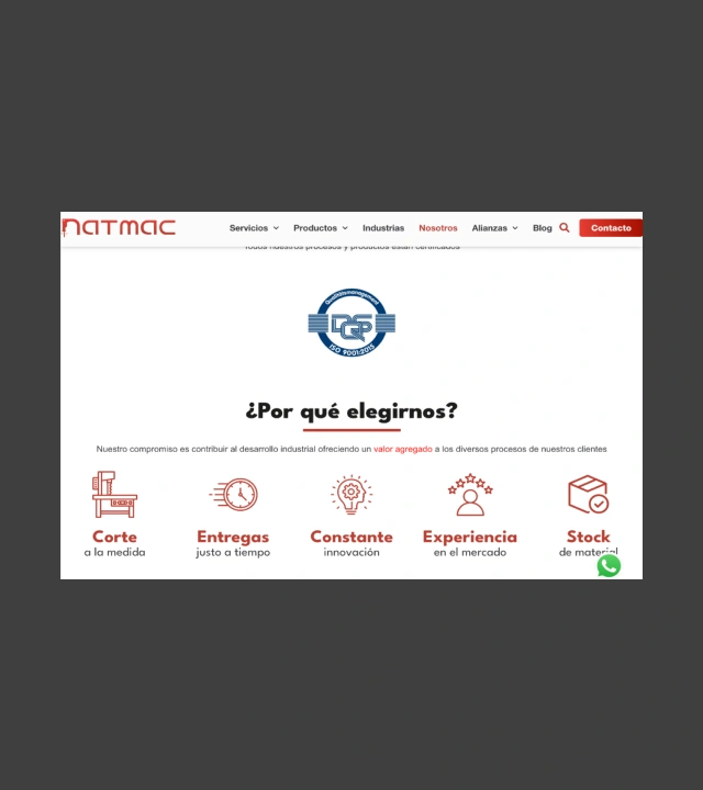 Corporate Pages Natmac Selfish