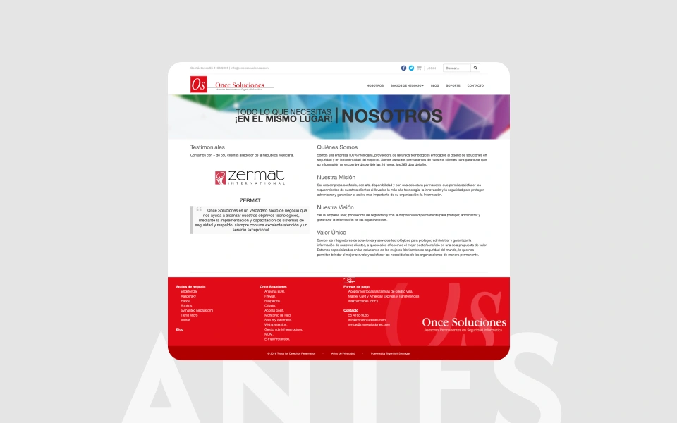 Catálogo En Línea Once soluciones Selfish