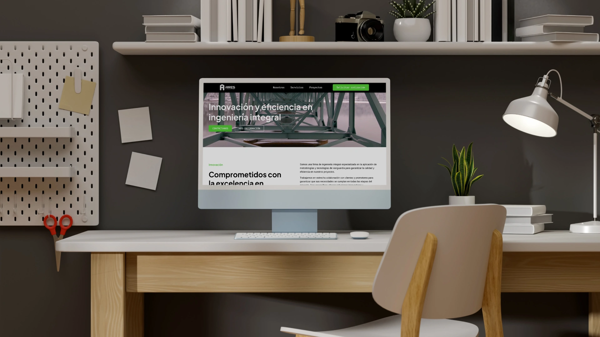 Informative Pages Ares consultores Selfish