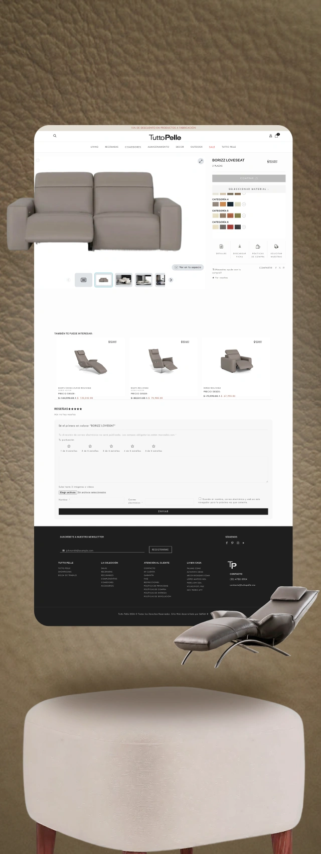 E-Commerce Tutto Pelle Selfish