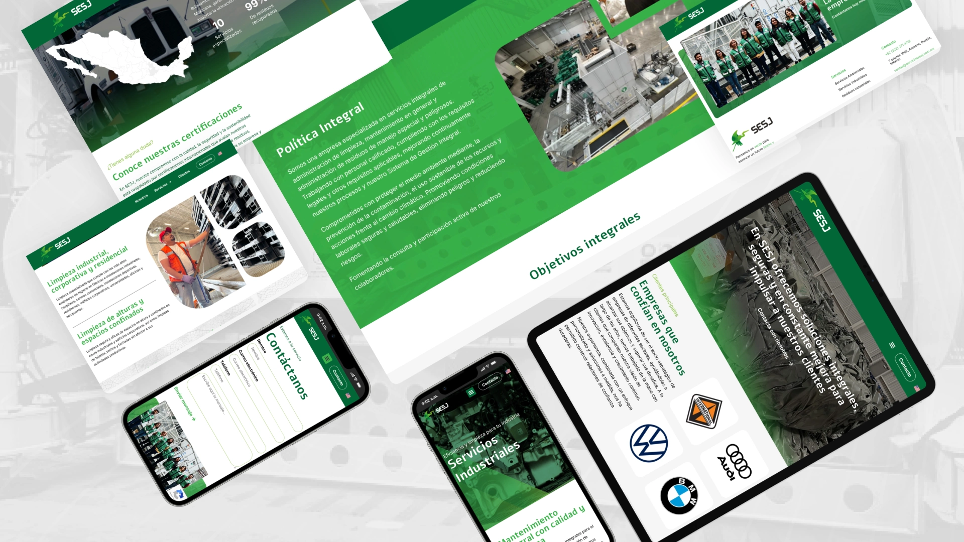 Páginas Corporativas SESJ Selfish